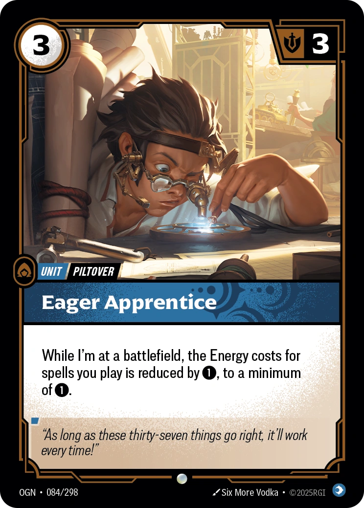 Eager Apprentice