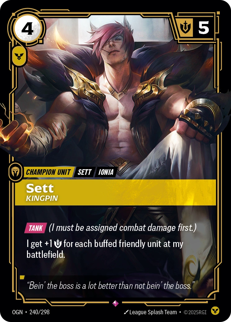 Sett - Kingpin