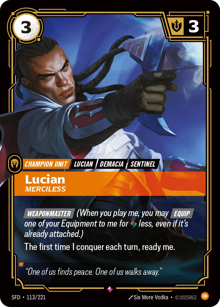 Lucian - Merciless