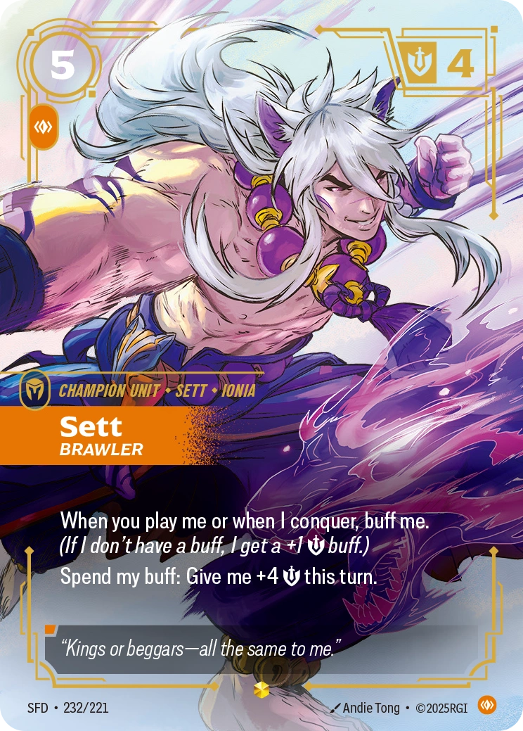 Sett - Brawler (Overnumbered)