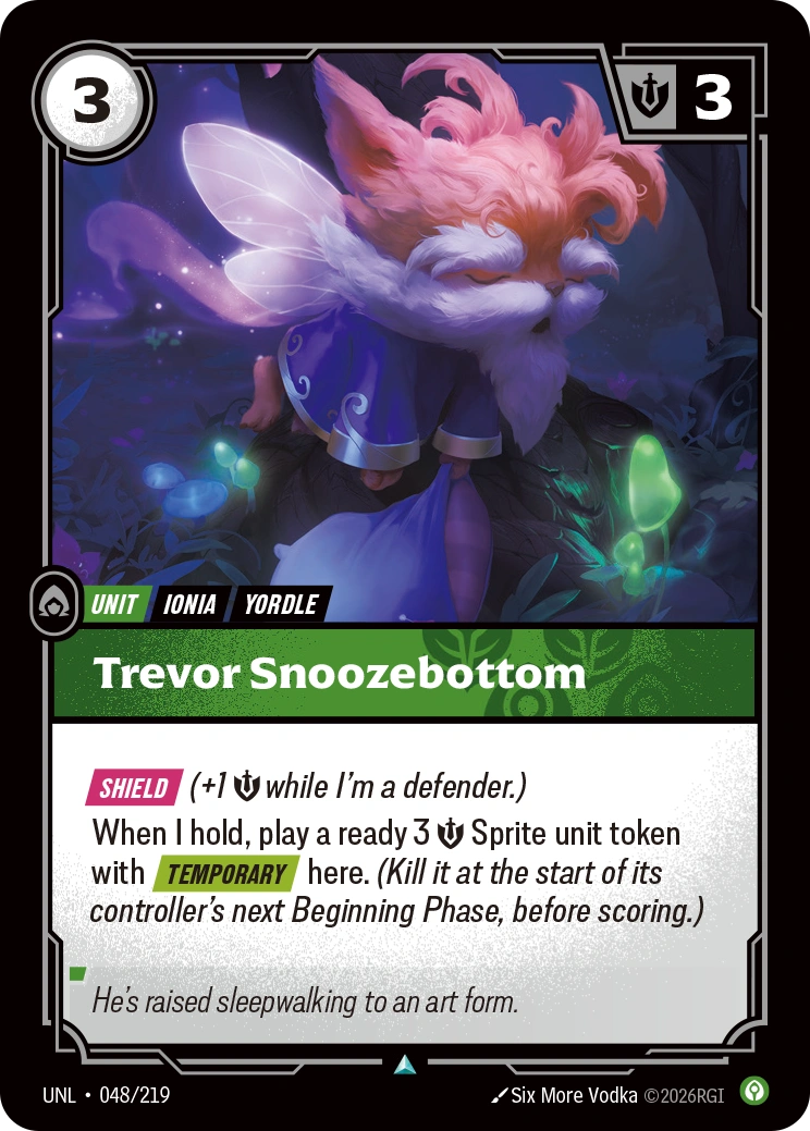 Trevor Snoozebottom