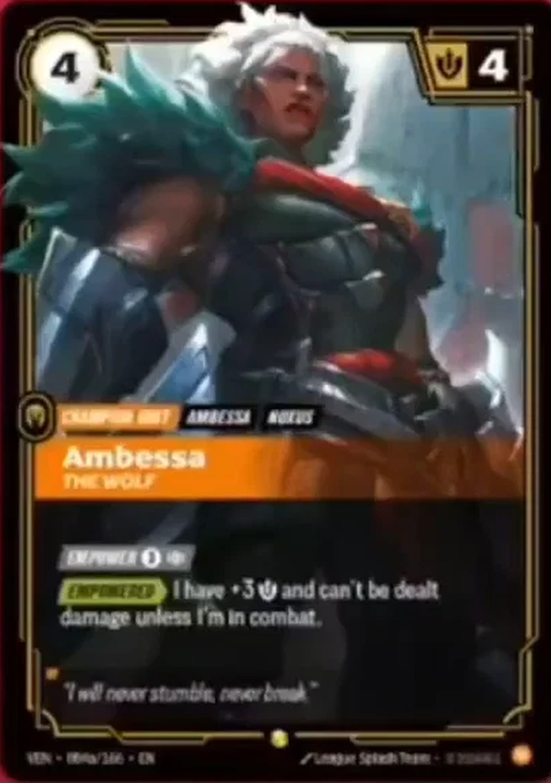 Ambessa - The Wolf